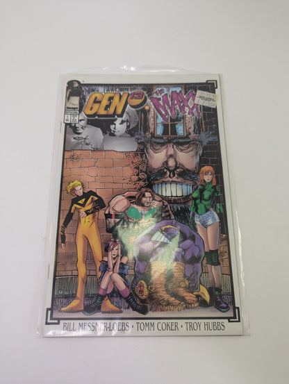Gen 13/ Maxx One Shot (1995) komikso viršelis