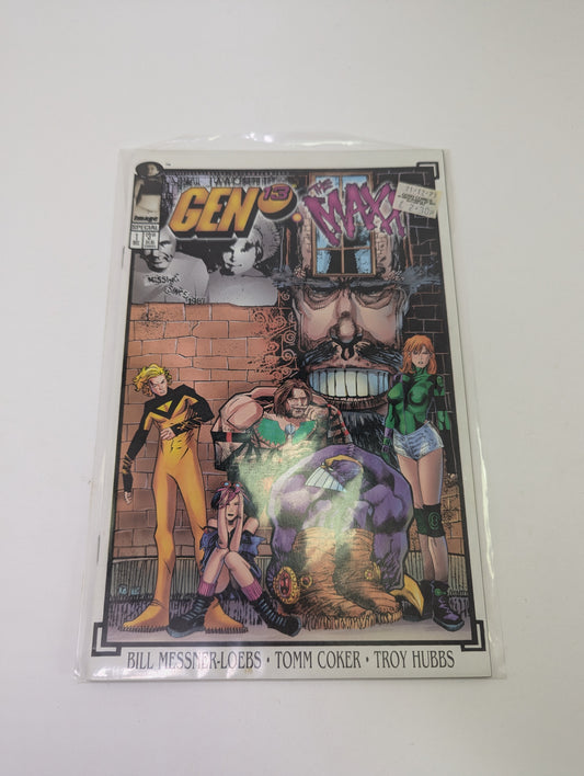 Gen 13/ Maxx One Shot (1995) komikso viršelis