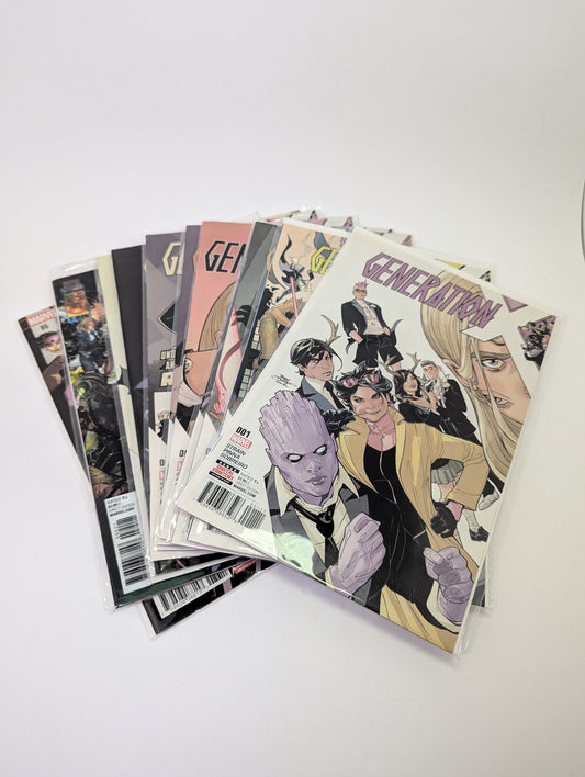 Generation X #1-9, 85-86 komiksų viršelis