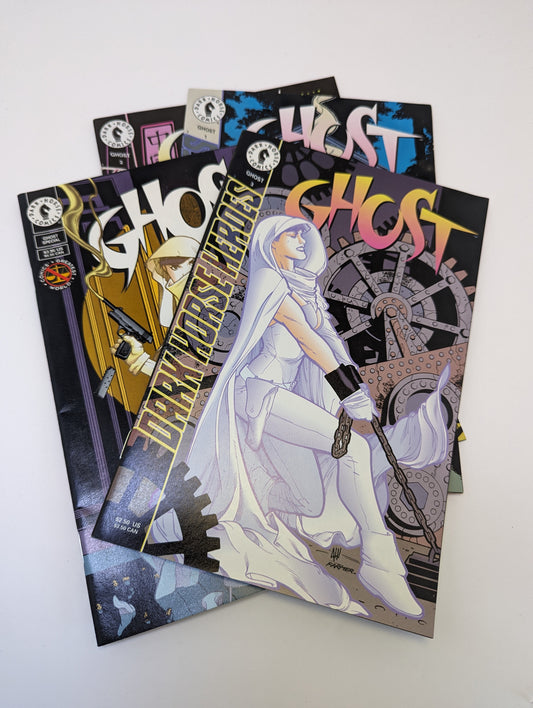 Ghost #1-3 plus Special (1995) komiksų viršelis