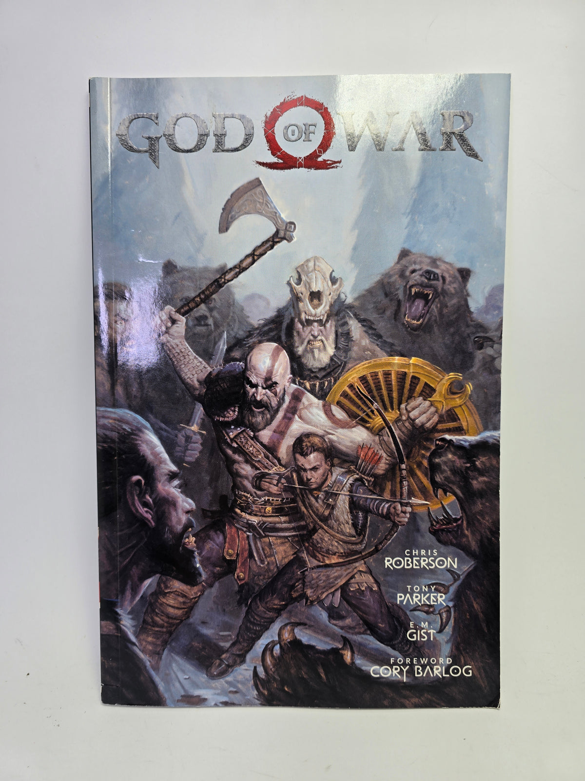 God of War grafinė novelė anglų kalba