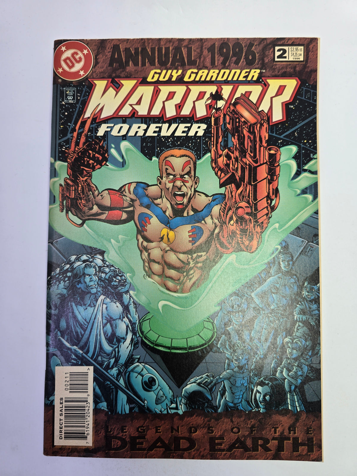Guy Gardner Warrior Annual #2 DC Comics komikso viršelis