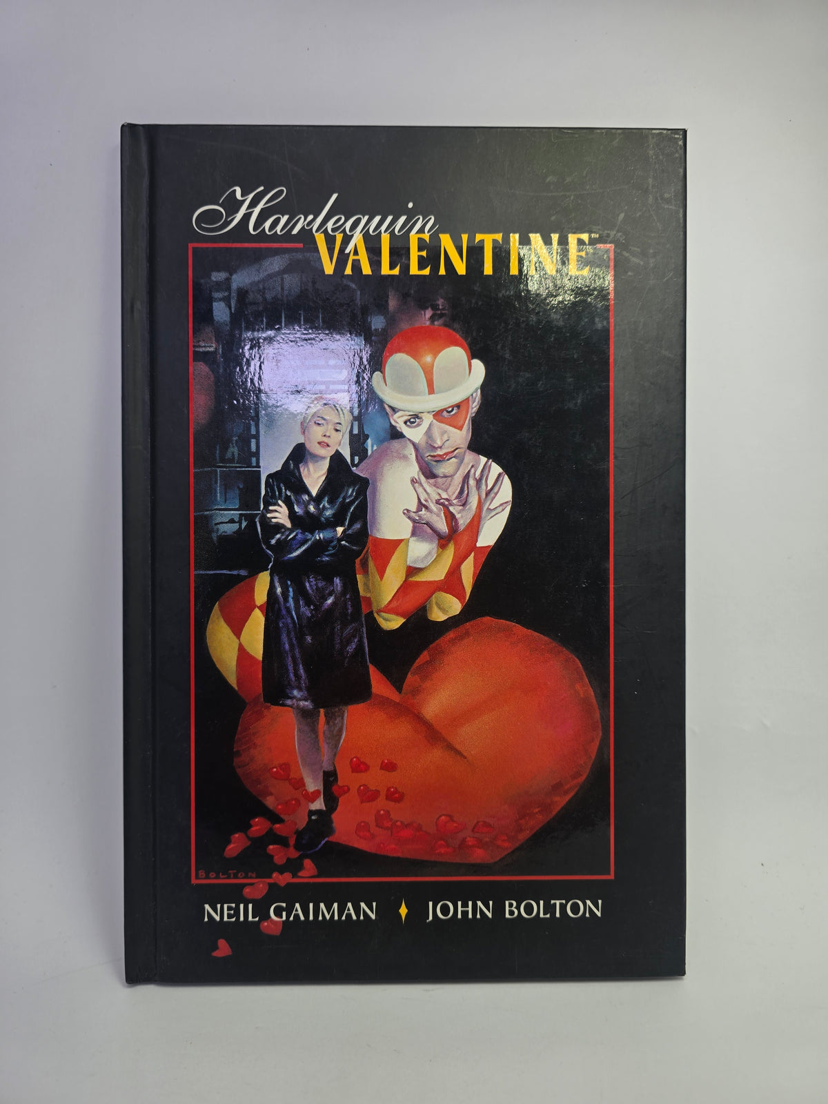 Harlequin Valentine Neil Gaiman grafine novele anglu kalba