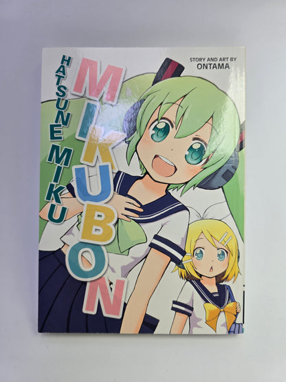 Hatsune Miku Mikubon manga viršelis su Ontama iliustracija   
