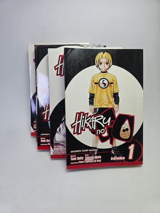Hikaru No Go Vol 1-5 manga rinkinys anglų kalba