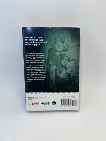 D.Gray-Man, Vol. 1-3 (3in1) - Manga