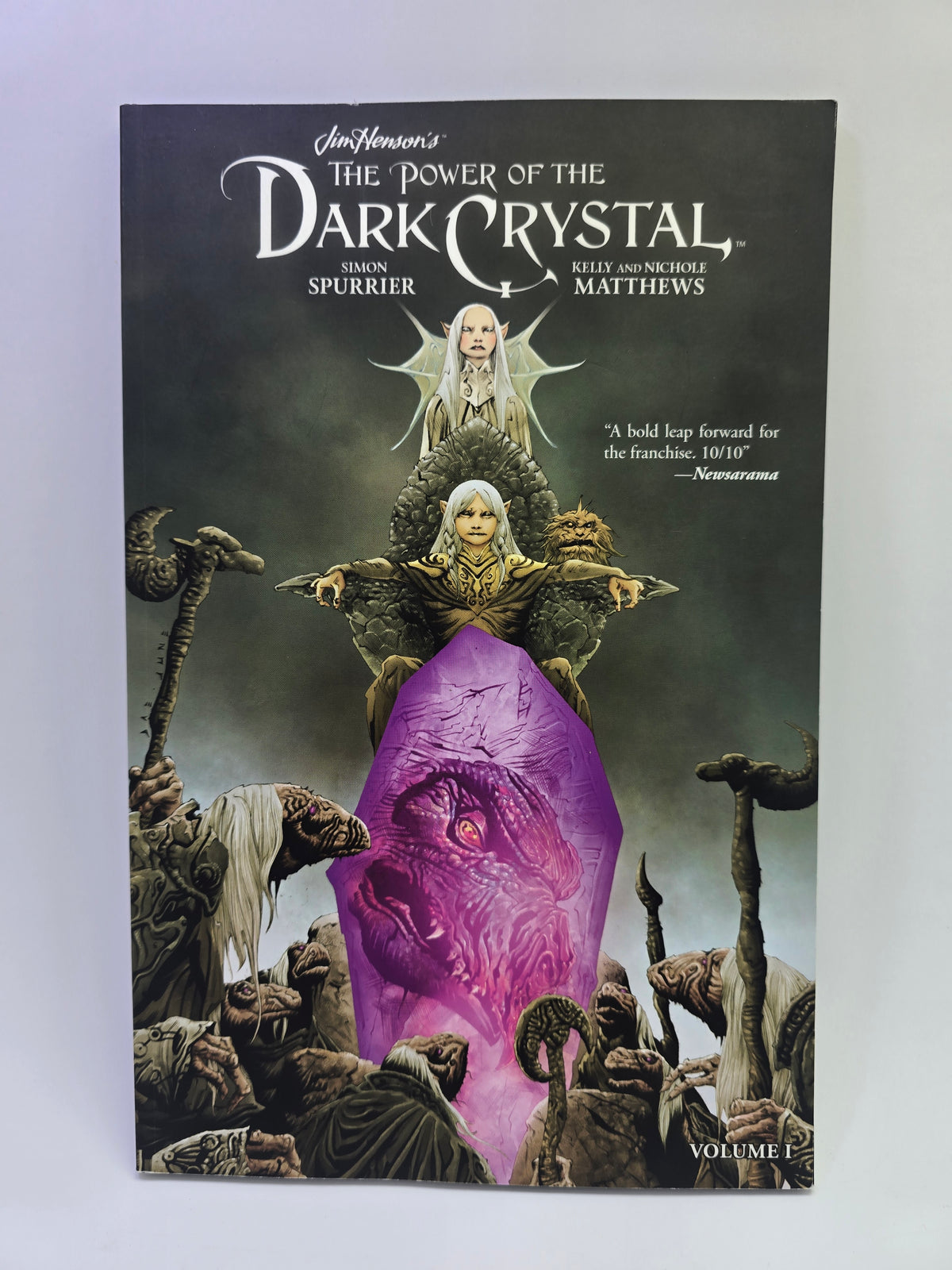 Jim Hensons The Power of the Dark Crystal Volume 1 grafine novele anglu kalba