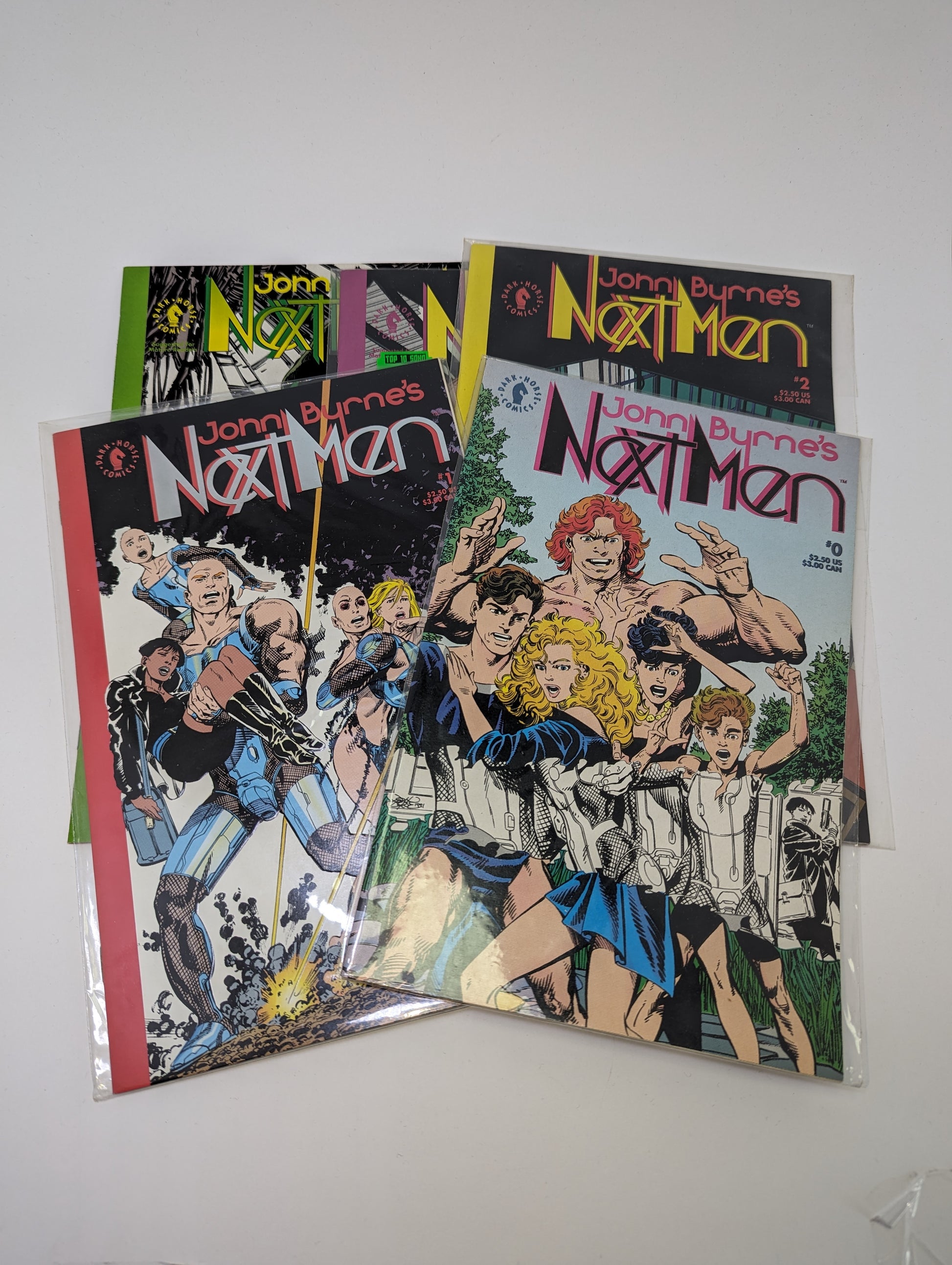 John Byrne's Next Men #0-4 komiksų serija
