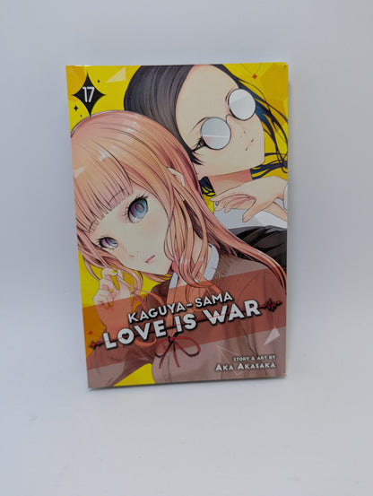 Kaguya ir Miyuki tęsia psichologinį karą 17-ajame "Love is War" tome