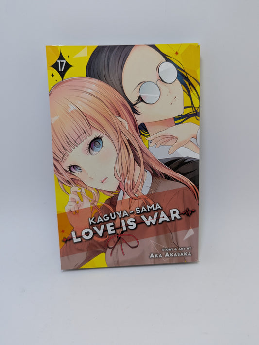 Kaguya ir Miyuki tęsia psichologinį karą 17-ajame "Love is War" tome