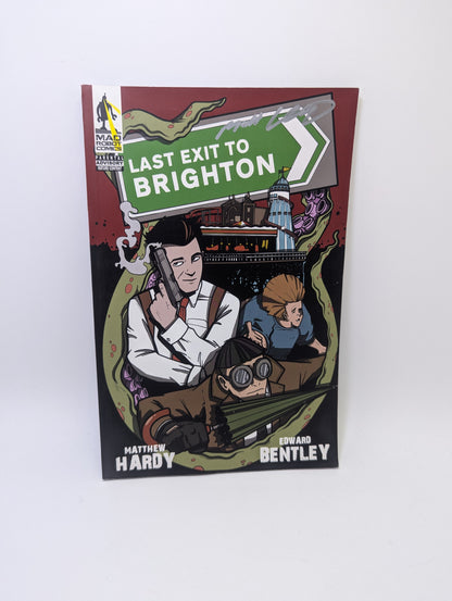  „Last Exit to Brighton“ – kriminalinė grafinė novelė anglų kalba