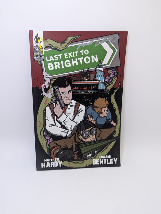  „Last Exit to Brighton“ – kriminalinė grafinė novelė anglų kalba