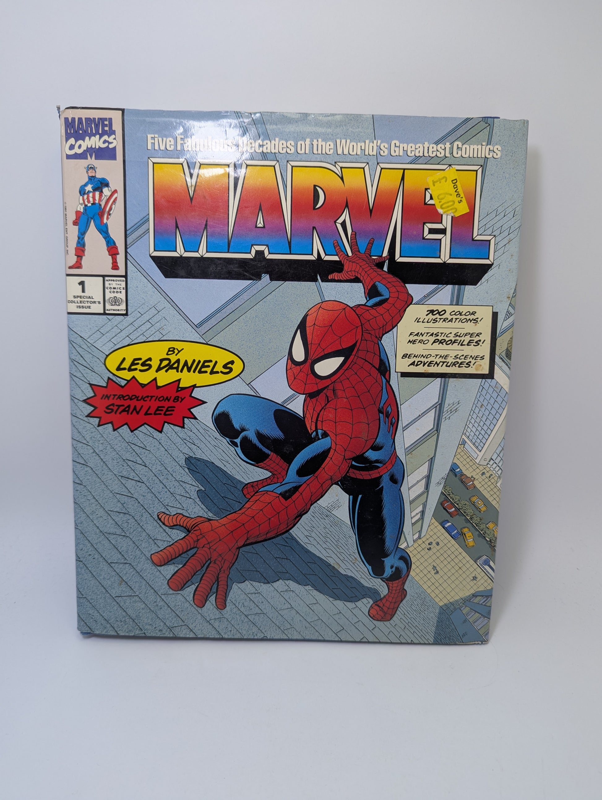 „Marvel: Five Fabulous Decades of the World's Greatest Comics“ – grafinė novelė anglų kalba