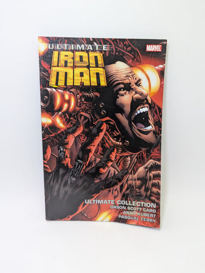 Marvel-Ultimate-Iron-Man-Grafine-novele-anglu-kalba