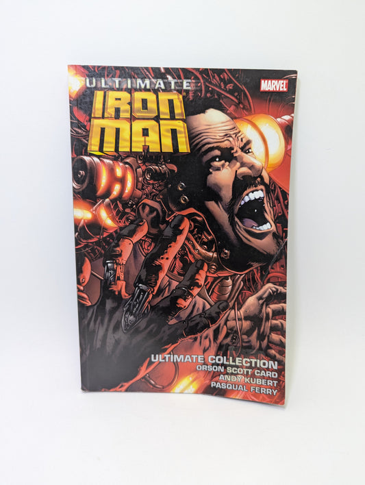 Marvel-Ultimate-Iron-Man-Grafine-novele-anglu-kalba