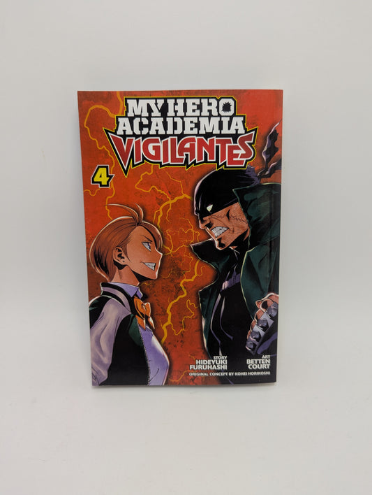  „My Hero Academia: Vigilantes, Vol. 4“ – manga anglų kalba iš „My Hero Academia“ visatos