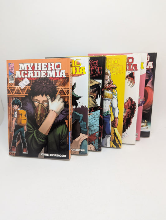 „My Hero Academia, Vol. 14–20“ – manga anglų kalba su intensyviomis kovomis ir vidiniais veikėjų iššūkiais