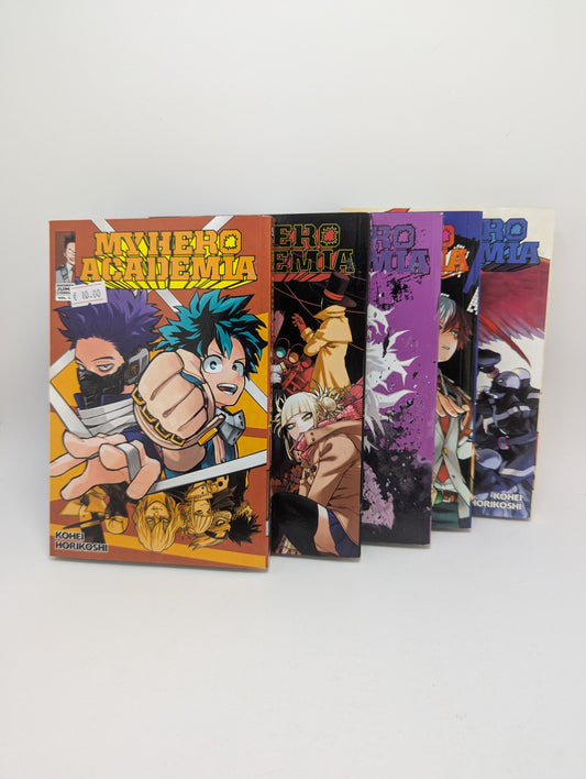 „My Hero Academia, Vol. 23–27“ – manga rinkinys anglų kalba su Paranormal Liberation War saga