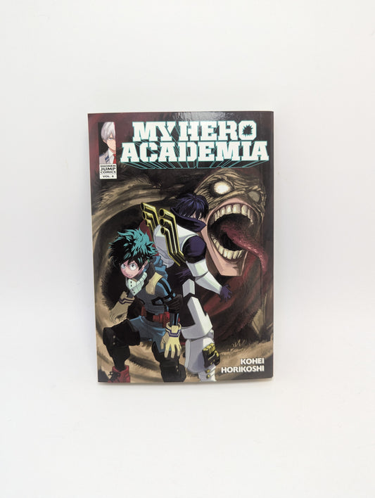 „My Hero Academia, Vol. 6“ – manga anglų kalba apie Herojų Žudiką Stain ir mokinių lemiamą kovą