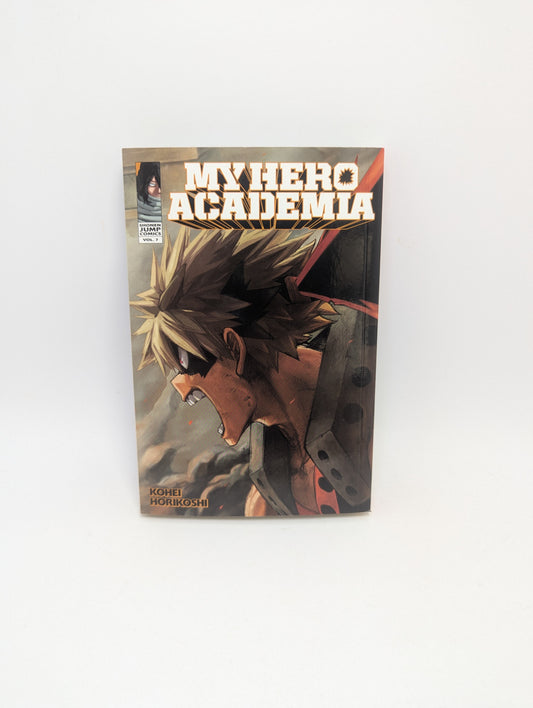 „My Hero Academia, Vol. 7“ – manga anglų kalba apie pavojų herojų pasauliui po Stain įvykių