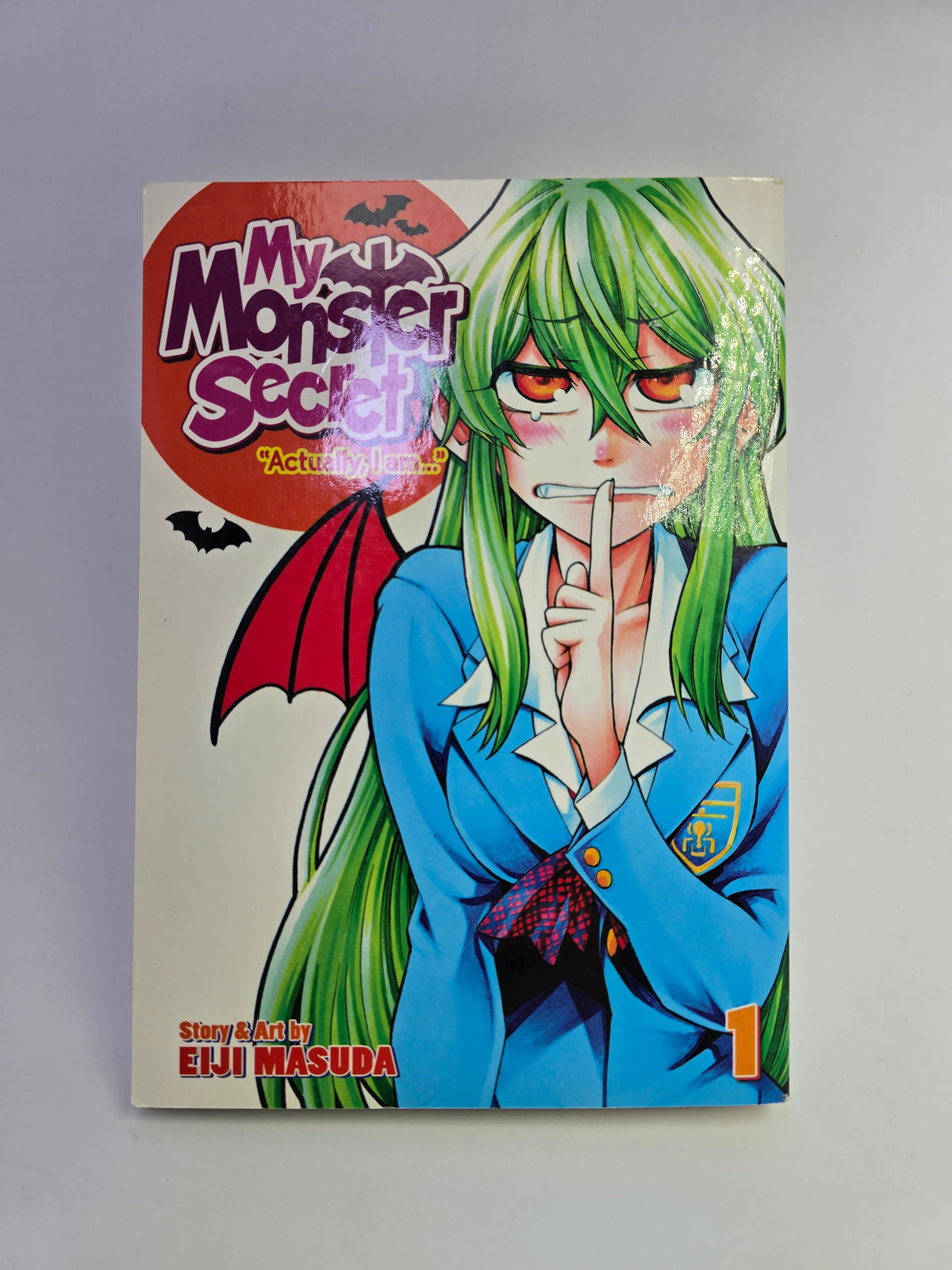 My Monster Secret Vol 1 manga viršelis su Eiji Masuda iliustracija   