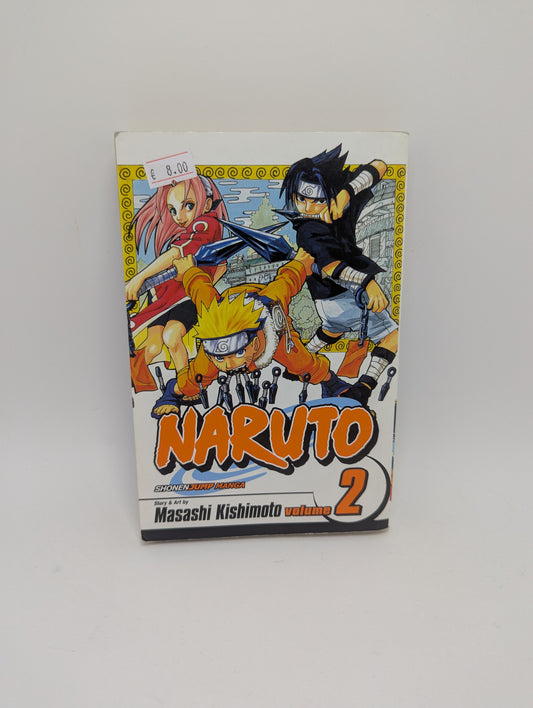  „Naruto, Vol. 2“ – veiksmo manga anglų kalba