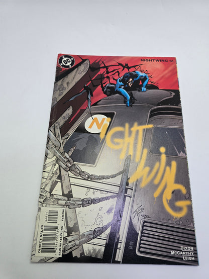 Nightwing 64 DC Comics Chuck Dixon Trevor McCarthy komiksas anglu kalba