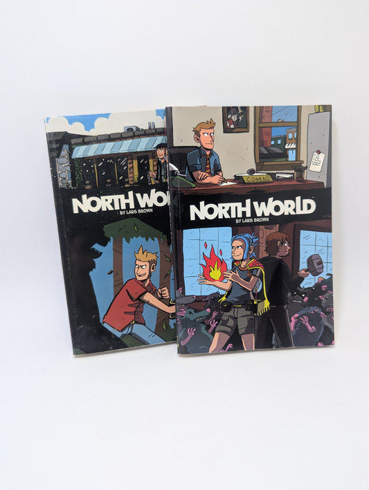  „North World, Vol. 1-2“ – Grafinė novelė anglu kalba