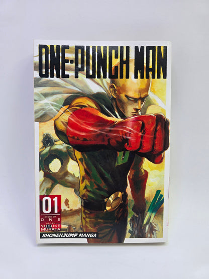 One-Punch Man Vol 1 ONE Yusuke Murata manga anglu kalba