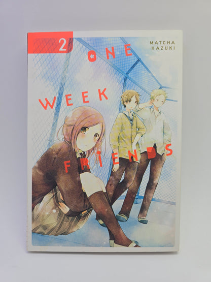 One Week Friends Vol 2 Matcha Hazuki manga knyga anglu kalba