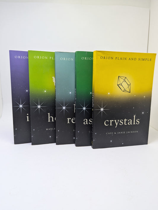 Orion-Plain-and-Simple-5-Books-Astrology-Body-Reading-Crystals-I-Ching-Herbs-Knyga-anglu-kalba