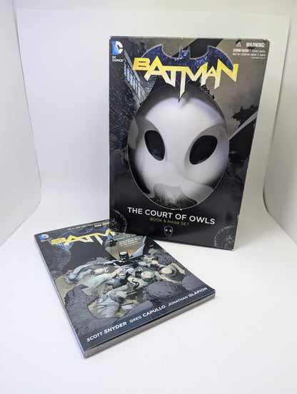 Batman: The Court of Owls Set + Owl Mask - Grafinės novelės (anglų kalba)