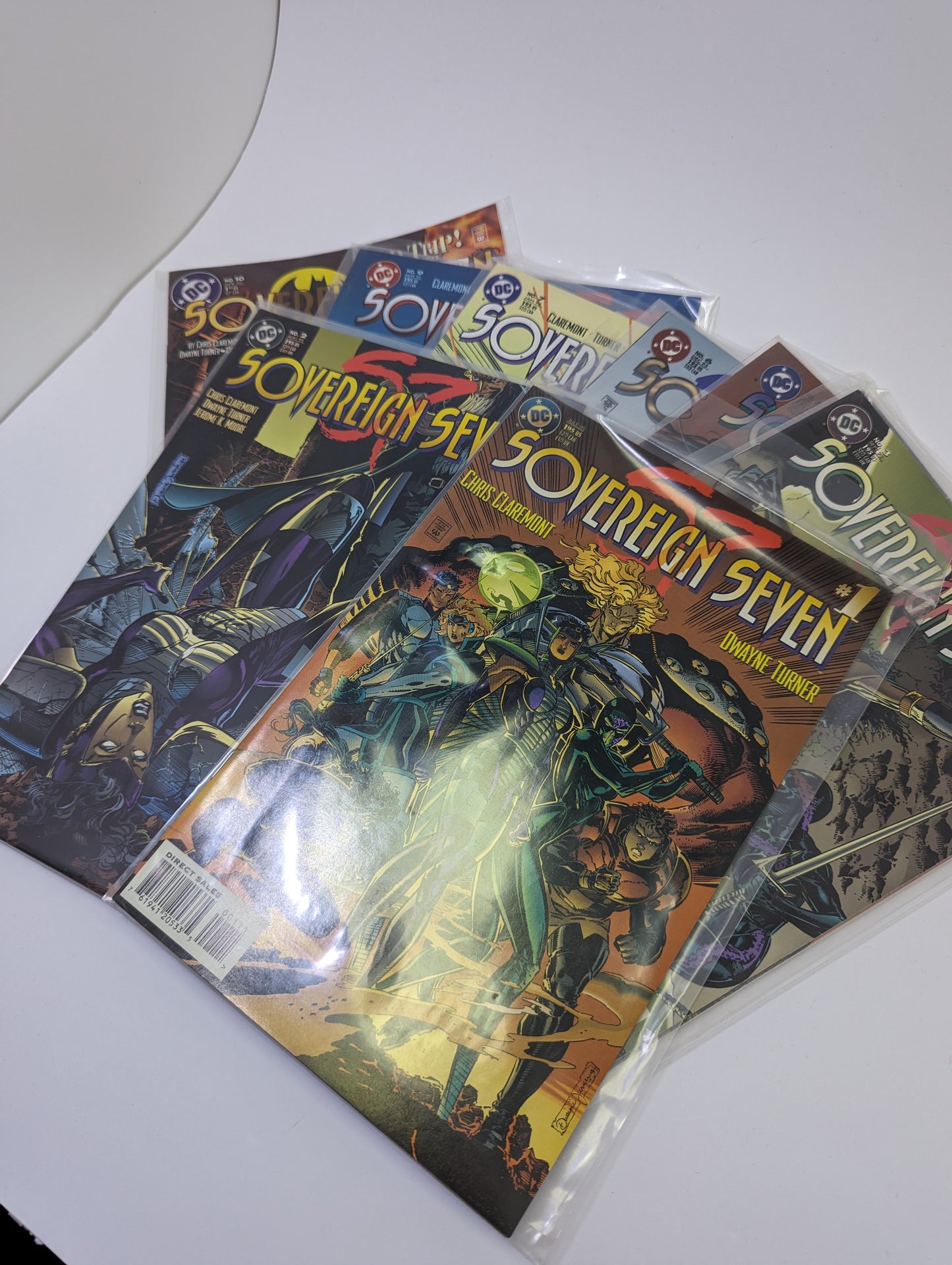 Sovereign Seven (1995) #1-10 - Komiksai