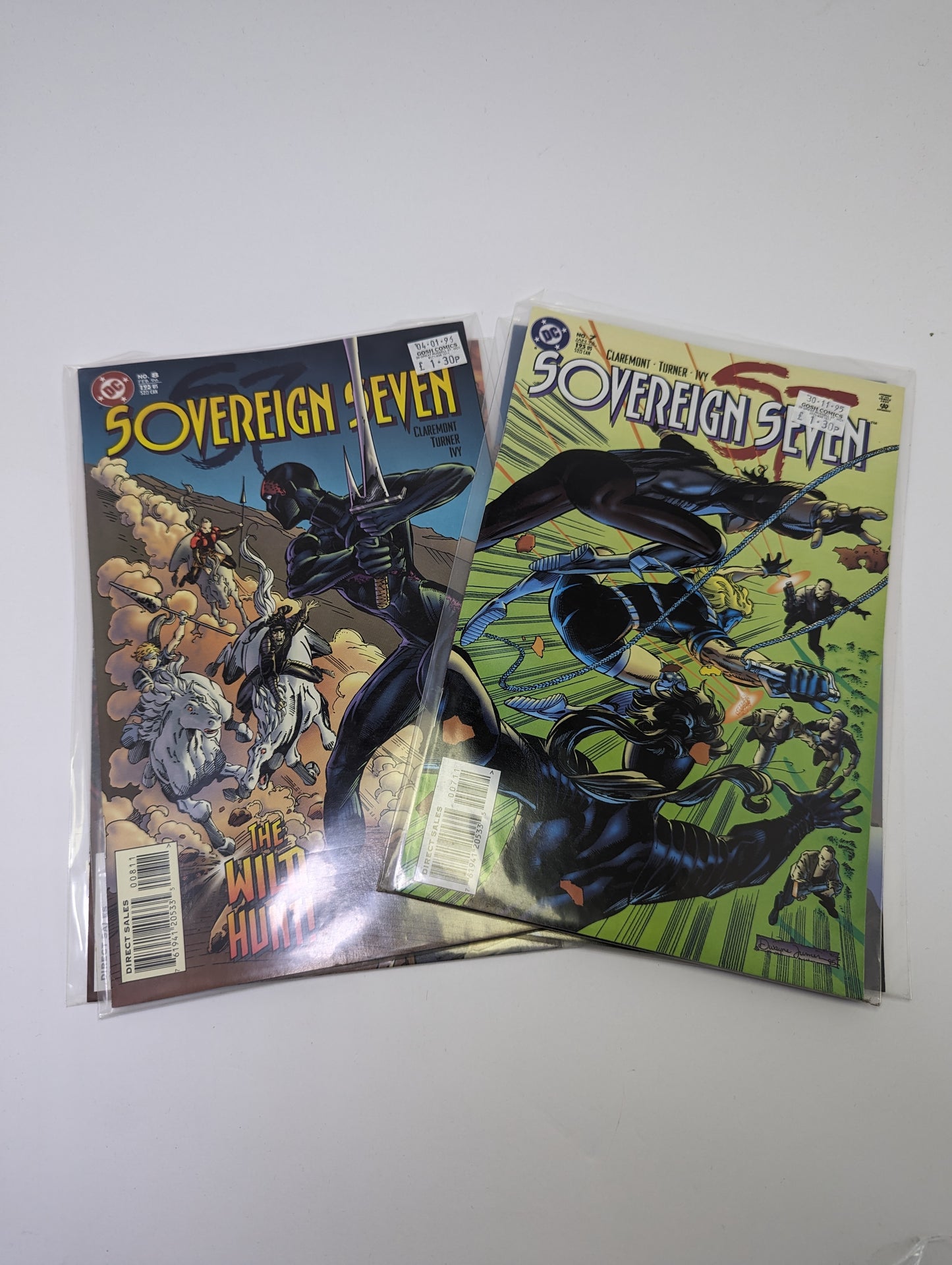 Sovereign Seven (1995) #1-10 - Komiksai