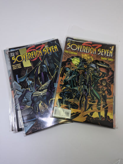 Sovereign Seven (1995) #1-10 - Komiksai