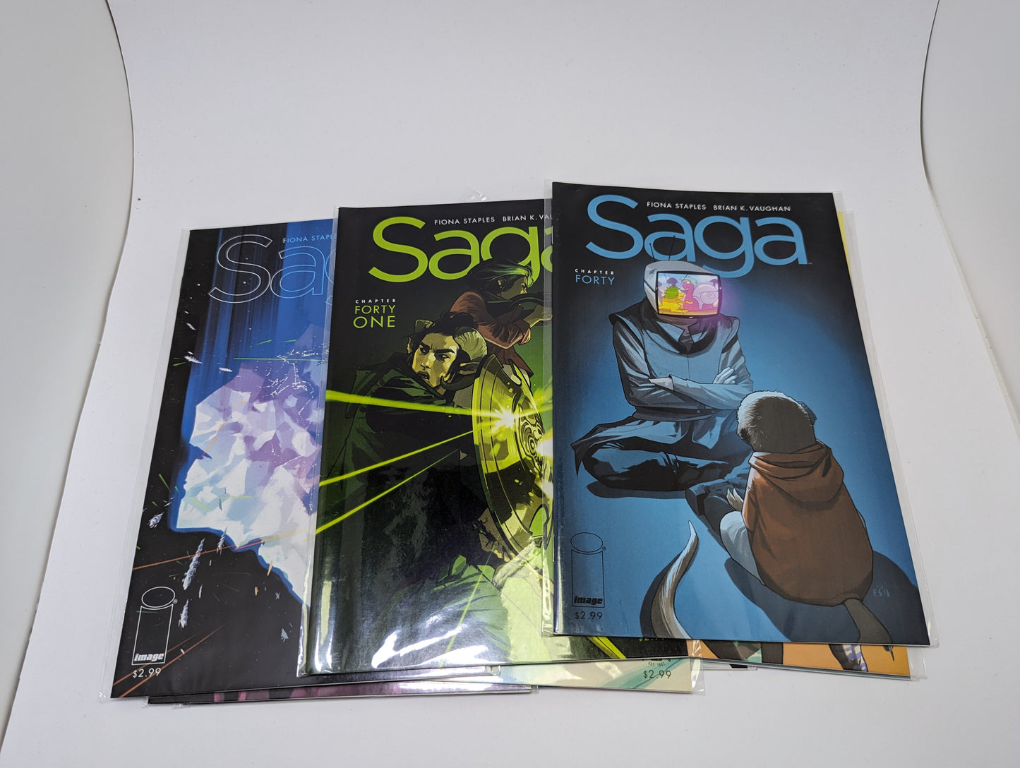 Saga #19-48 - Komiksai