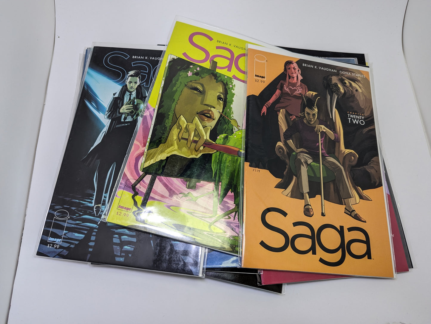 Saga #19-48 - Komiksai