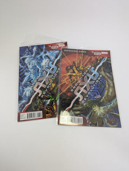 Axis: Revolutions #1-4 (2014) – Comics