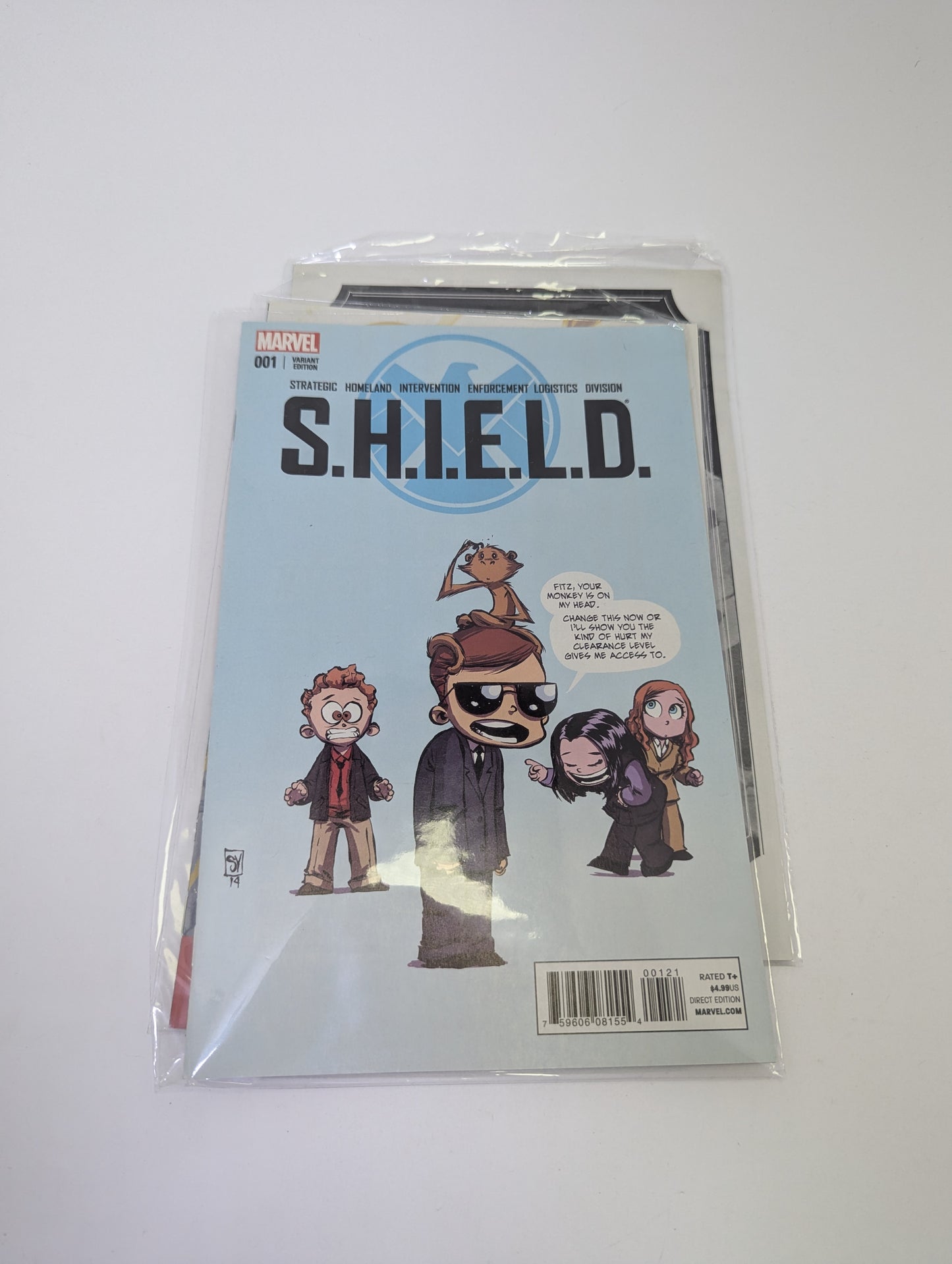 SHIELD #1-3 - Komiksai