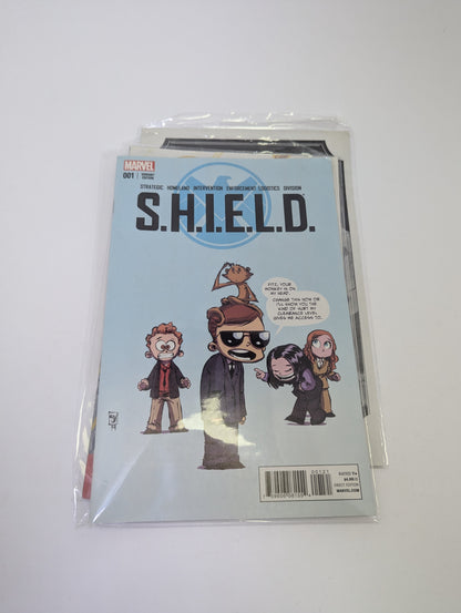 SHIELD #1-3 - Komiksai