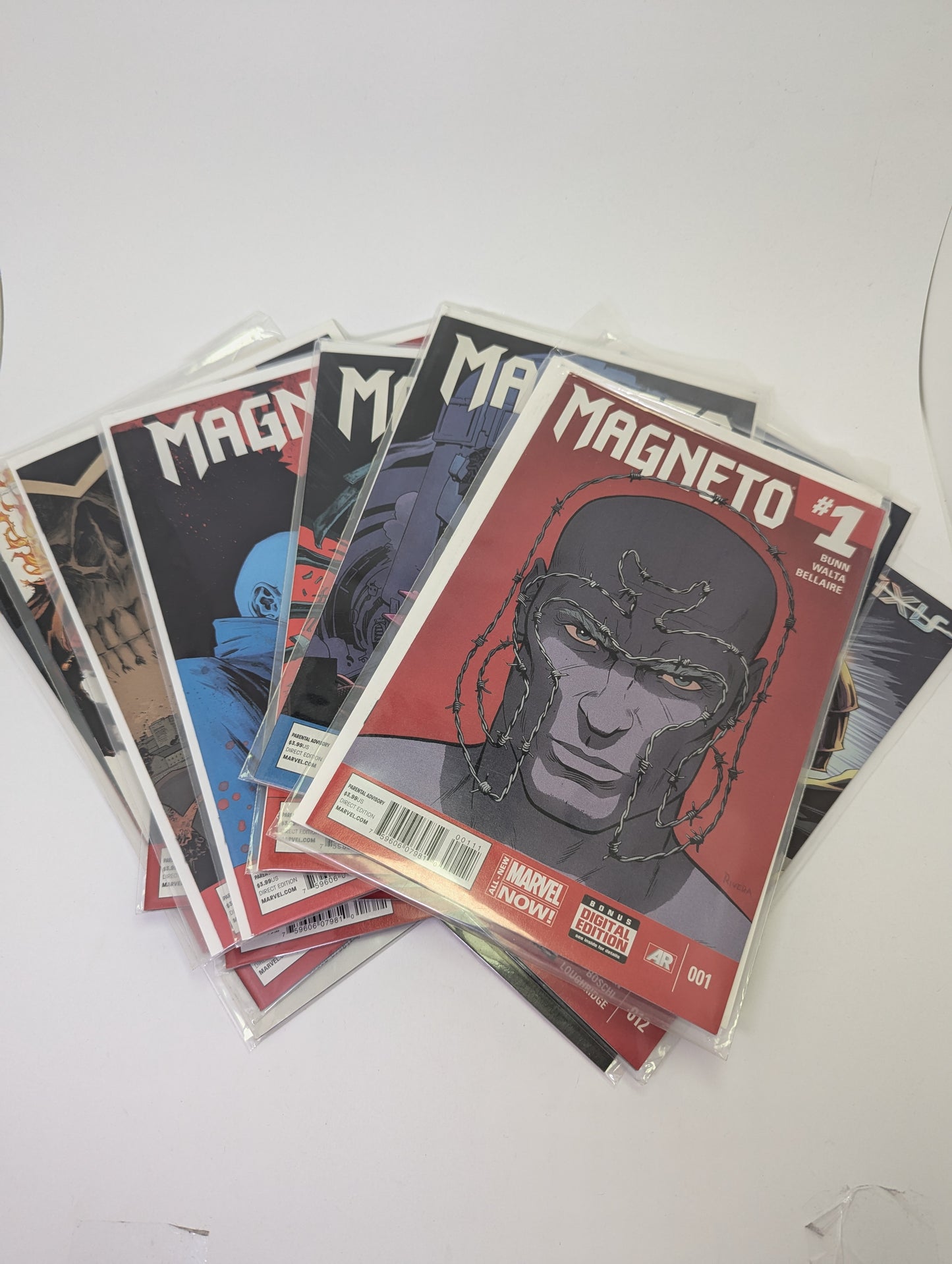 Magneto #1-8, 11-21 (2014) - Komiksai