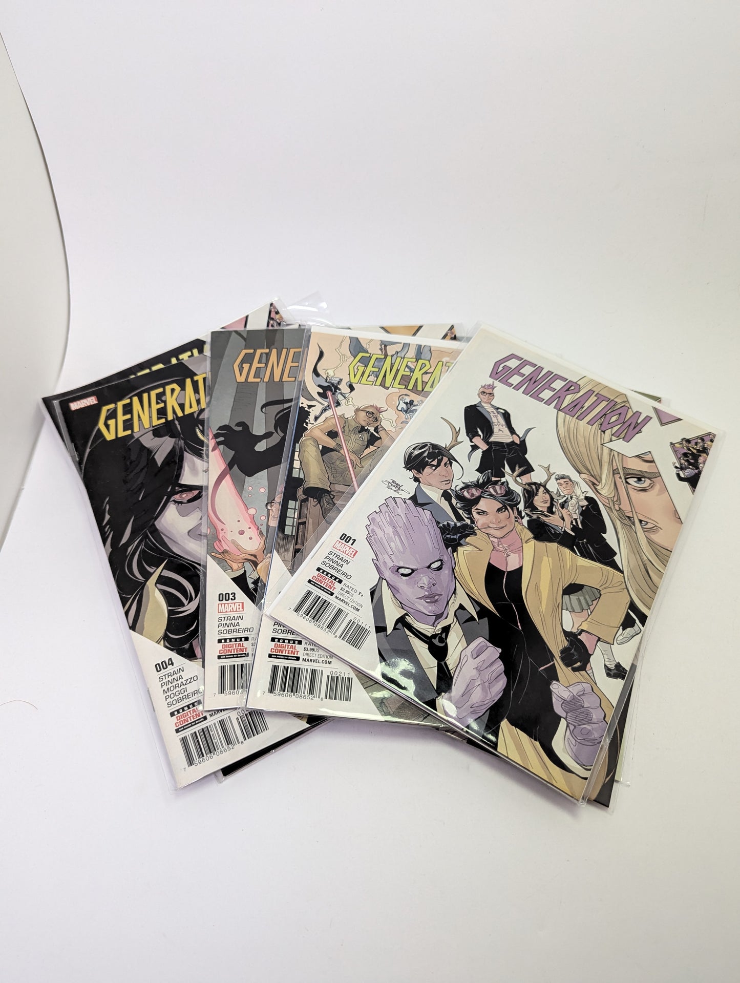 Generation X #1-9, 85-86 – Komiksai