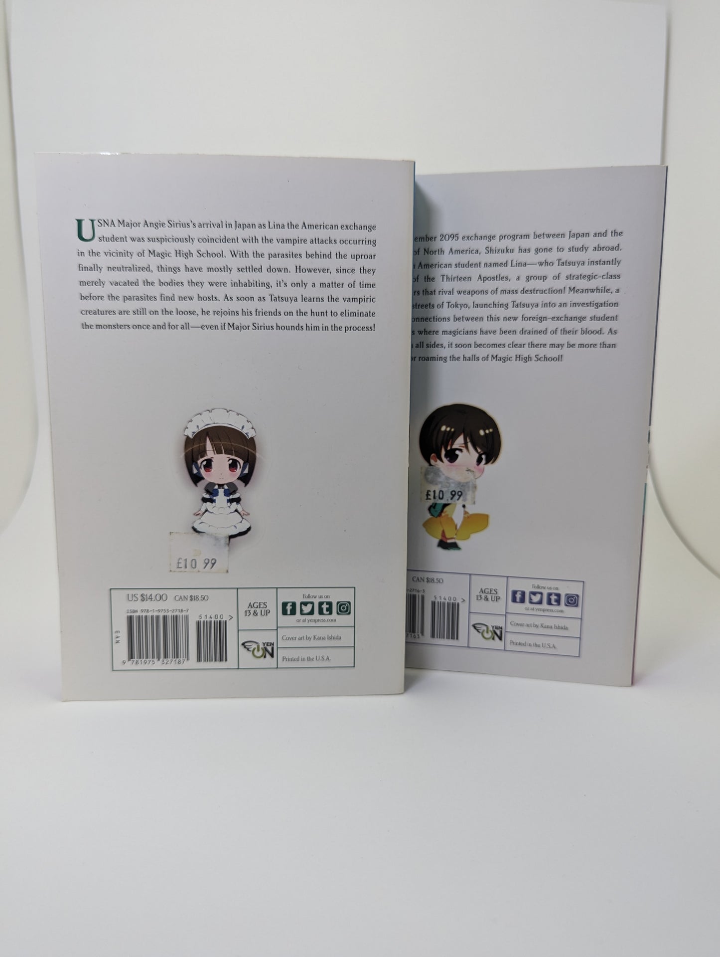The Irregular at Magic High School, Vol. 10, 11 (light novel) - Books (in English)