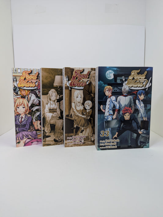 Food Wars!, Vol. 33-36 - Manga (English)