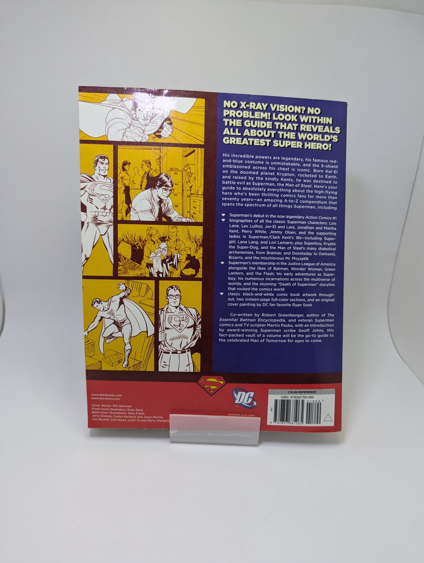 The Essential Superman Encyclopedia - Grafinė novelė (anglų kalba)