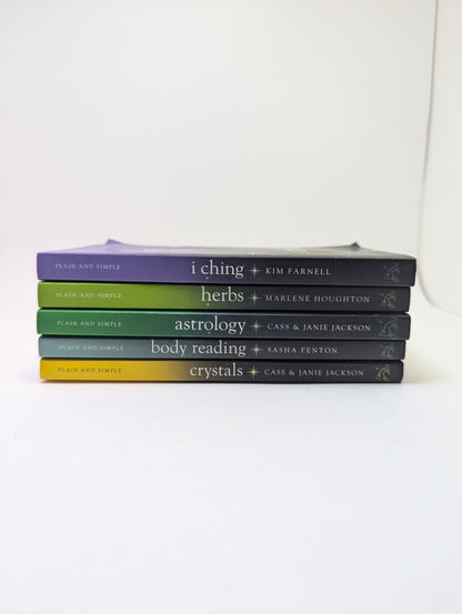 Orion Plain and Simple: 5 Books (Astrology, Body Reading, Crystals, I Ching, Herbs) - Book (English)