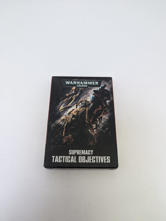Warhammer 40k: Supremacy - Tactical objectives