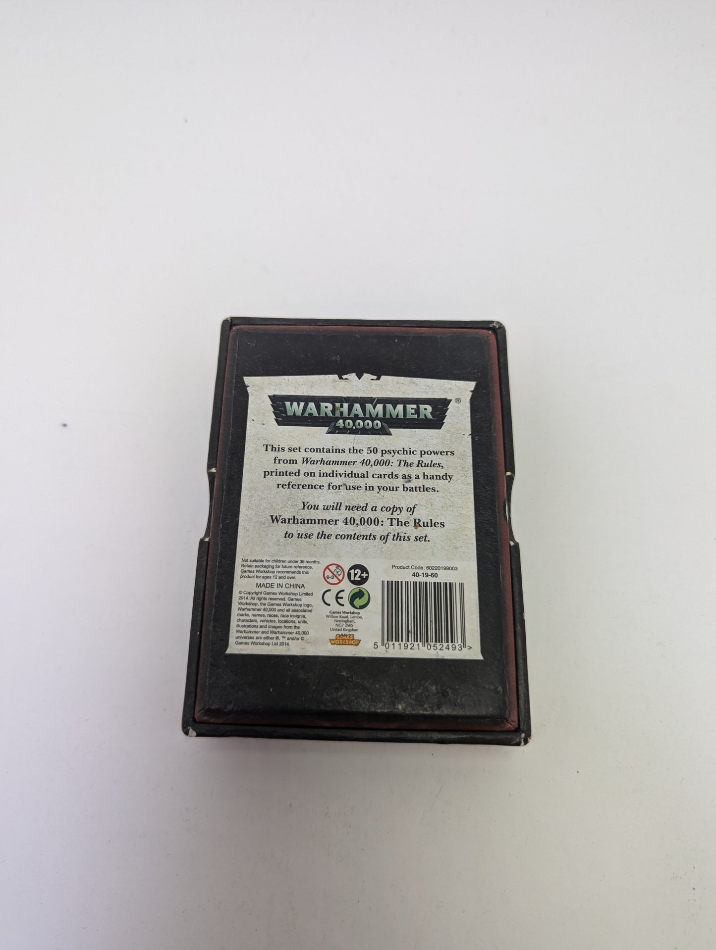 Warhammer 40k: Psychic Powers cards