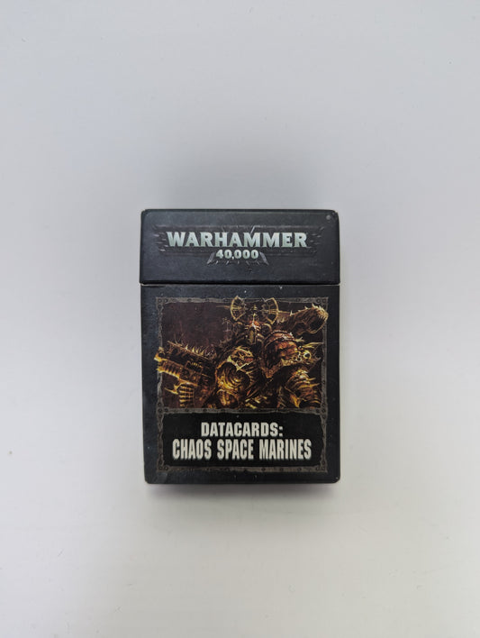 Warhammer 40k: Datacards - Chaos space marines