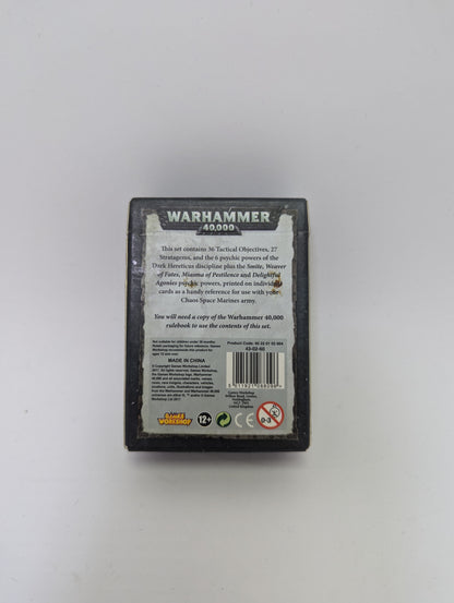 Warhammer 40k: Datacards - Chaos space marines
